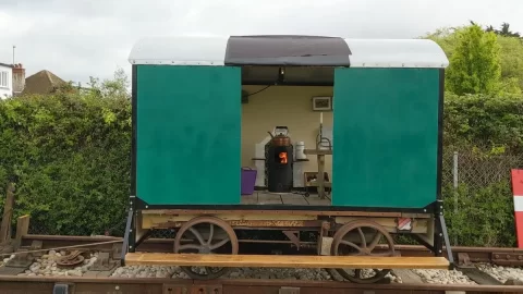 [Hearth.com] Bespoke stove for my railway trolley...