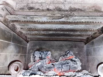 [Hearth.com] Carbonous droppings near chimney