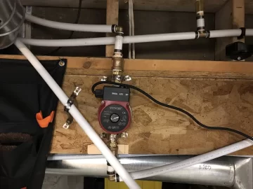 [Hearth.com] Masonary heater with water loop