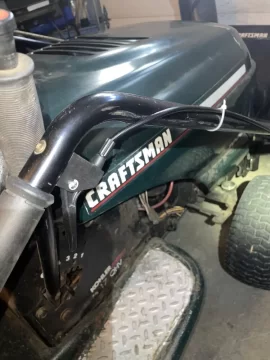 [Hearth.com] LT-1000 Sears Tractor - Snow Blower Attachment Lift Cable Broke!