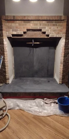 [Hearth.com] Install of Freestanding Stove in Brick Alcove