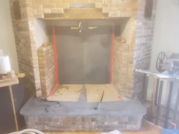 [Hearth.com] Install of Freestanding Stove in Brick Alcove