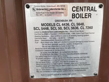 [Hearth.com] Overheating and burping on Central Boiler