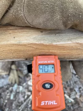 [Hearth.com] 50% moisture content in standing dead Ash tree