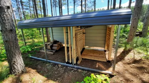 [Hearth.com] Wood shed costs... Maybe I'm better off with a pre-built versatube?