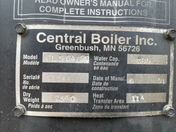 [Hearth.com] Overheating and burping on Central Boiler