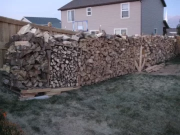 [Hearth.com] Ok it's that time of the year again....... to show wood piles/stacks!!