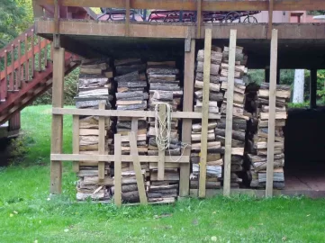 [Hearth.com] Ok it's that time of the year again....... to show wood piles/stacks!!