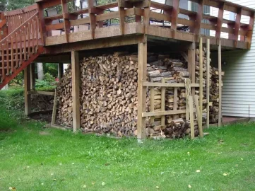 [Hearth.com] Ok it's that time of the year again....... to show wood piles/stacks!!