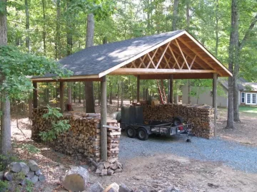 [Hearth.com] Ok it's that time of the year again....... to show wood piles/stacks!!