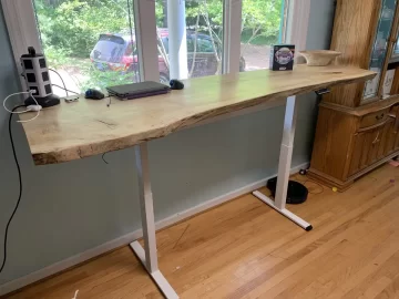 [Hearth.com] Live edge epoxy river table - durability?