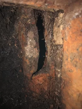 [Hearth.com] HELP! Mud in chimney clean out