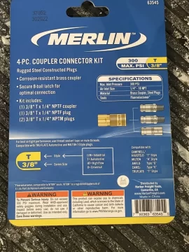 [Hearth.com] High Flow Air couplers for the Workshop - good improvement?