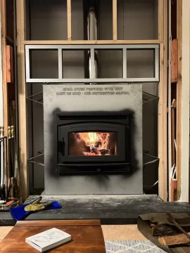 [Hearth.com] New Zero Clearance Install—question about installing probe thermometer in Class A Chimney