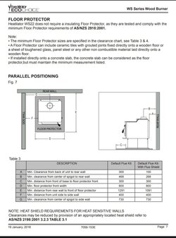 Heatilator WS22 install