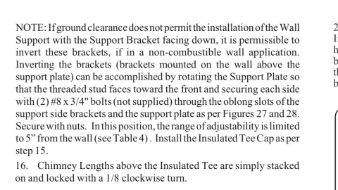 [Hearth.com] Wall Support Question