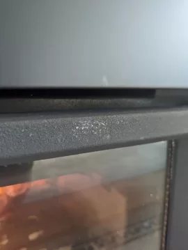 [Hearth.com] Is this paint discoloration normal on a brand new (<1 day) Regency CI2700?