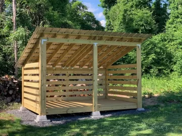 [Hearth.com] How to best stack wood in 8x12 shed