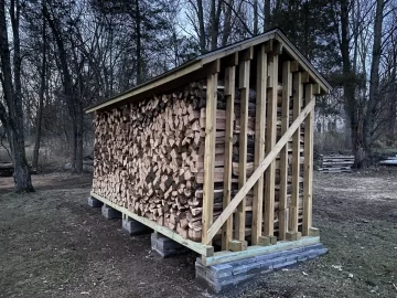 [Hearth.com] How to best stack wood in 8x12 shed