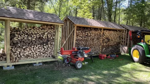 [Hearth.com] How to best stack wood in 8x12 shed