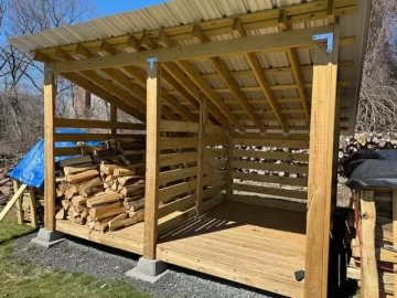 [Hearth.com] How to best stack wood in 8x12 shed