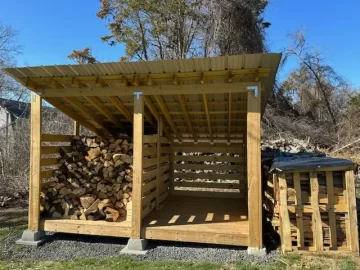 [Hearth.com] How to best stack wood in 8x12 shed