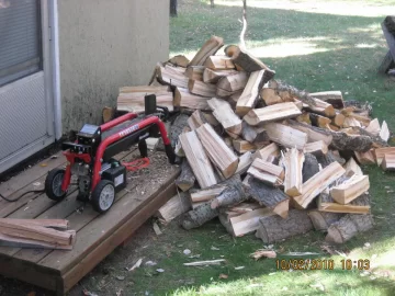 [Hearth.com] Electric log splitter