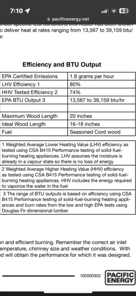 [Hearth.com] I have a pacific energy summit