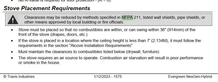 [Hearth.com] NFPA 211 Question