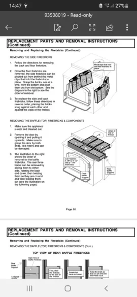 [Hearth.com] Help with Lopi Flex 95 baffle!