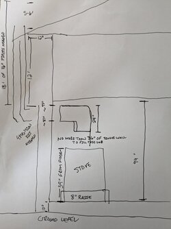 Mama Bear 8" to 6" and external wall install questions