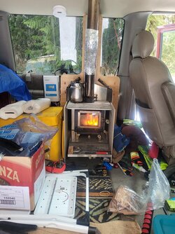 Summer cooking stove