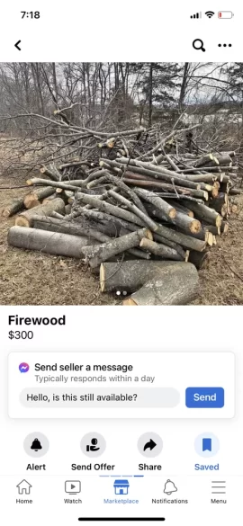 [Hearth.com] Facebook Marketplace laugh of the day.