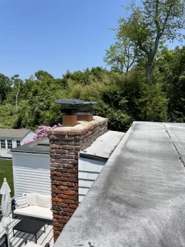 [Hearth.com] Cement Crown Chimney vs Stainless Steel Chimney