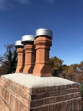 [Hearth.com] Cement Crown Chimney vs Stainless Steel Chimney