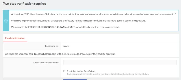 [Hearth.com] 30 day log in