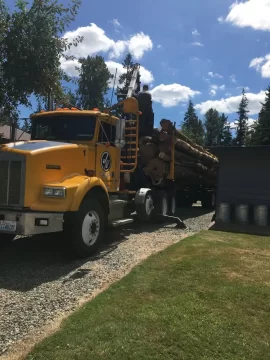 [Hearth.com] Log truck loads of firewood in the pnw.