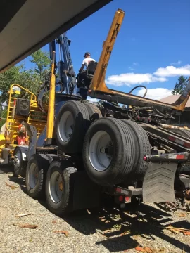 [Hearth.com] Log truck loads of firewood in the pnw.