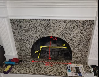 [Hearth.com] Can't find insert model that fits arched hearth