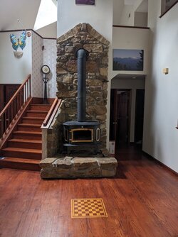 Small Flue / Large Stove