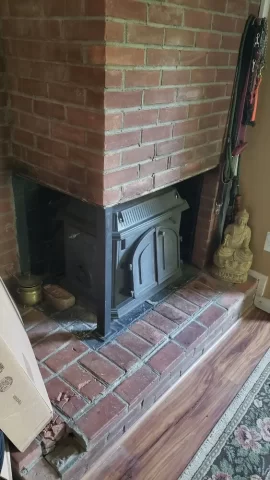 [Hearth.com] Insert or possible free stand in corner setup