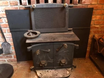 [Hearth.com] 1980s Fisher Insert adapt to chimney pipe