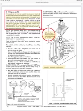 [Hearth.com] Help!😩Smoke Billows in Room! NEW Majestic Biltmore 42”