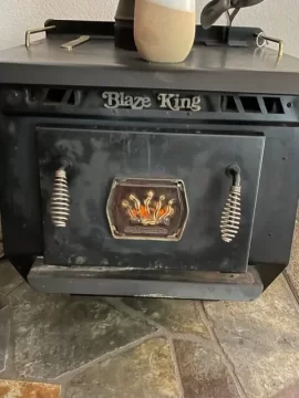 [Hearth.com] Blaze king wood stove glass door