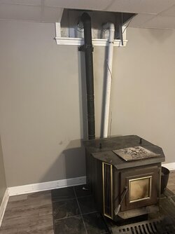 Venting for Pellet Stove