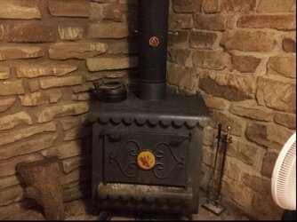 Wood stove fire brick hazards?
