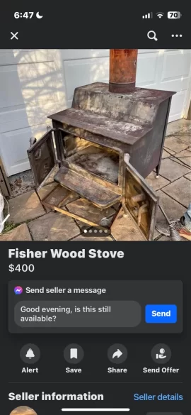 [Hearth.com] Fisher Mama Bear Wood Stove?