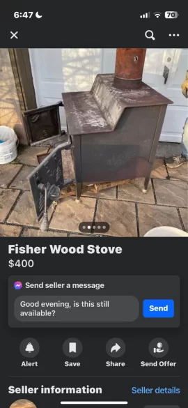 [Hearth.com] Fisher Mama Bear Wood Stove?