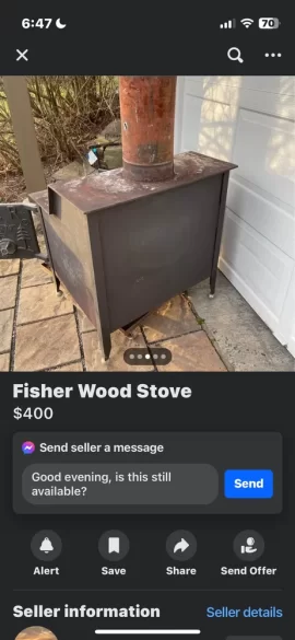 [Hearth.com] Fisher Mama Bear Wood Stove?