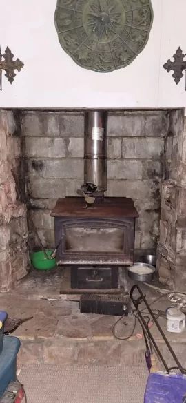 [Hearth.com] Big wood stove.